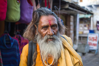 Pilger in Pushkar